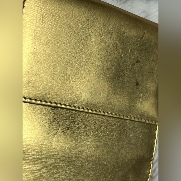LOEWE Gold Leather Wallet - Picture 11 of 16
